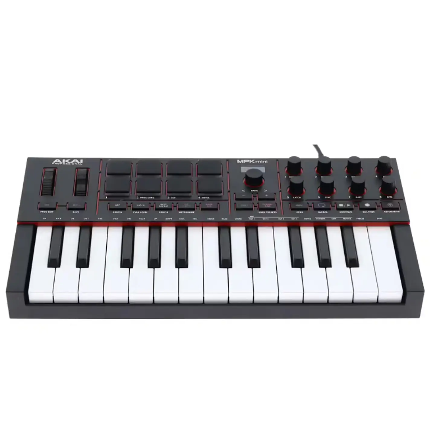 Controlador Midi Akai MPK Mini IV BK 3