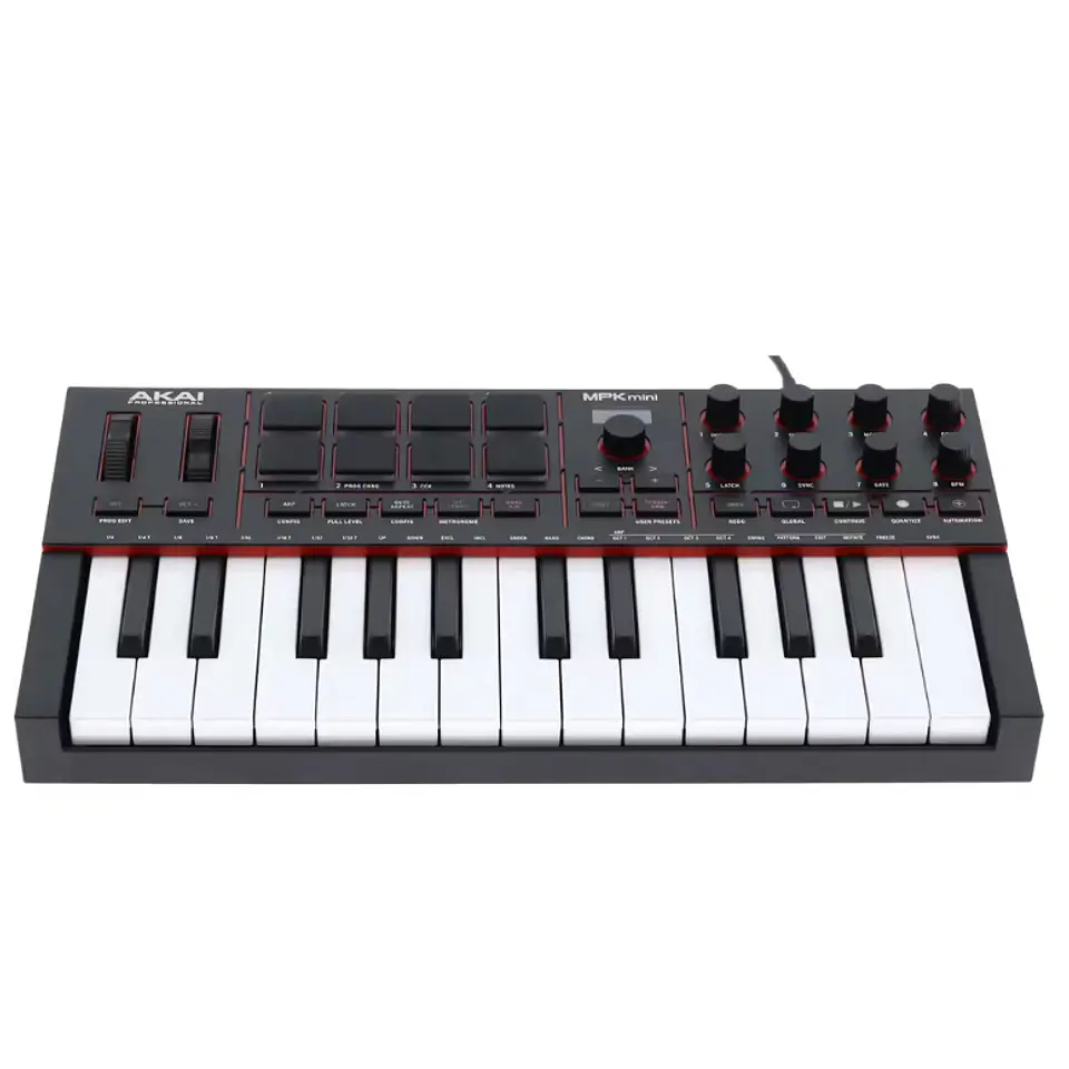 Controlador Midi Akai MPK Mini IV BK 3