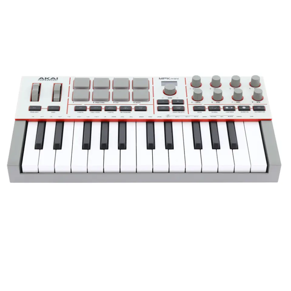 Controlador Midi Akai MPK Mini IV Wh 2