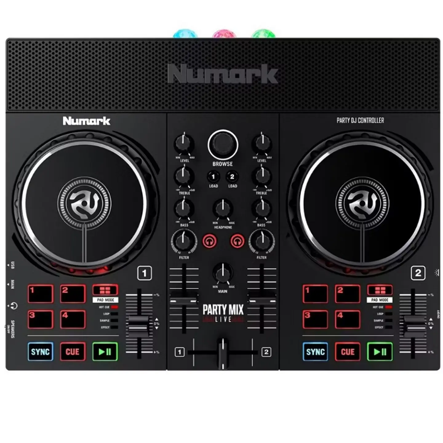 Mezclador Controlador Numark PartyMix Live 1
