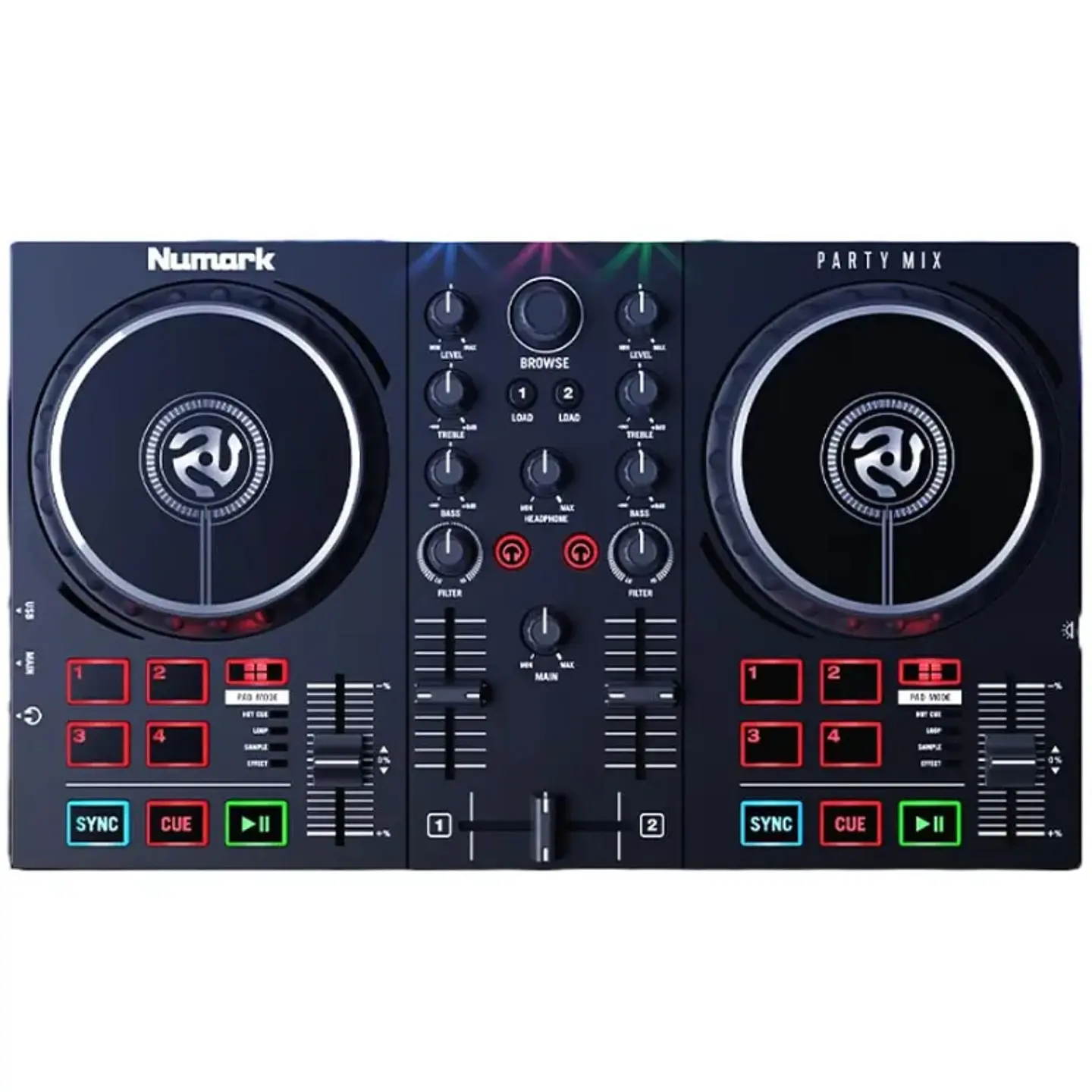 Mezclador Controlador Numark PartyMix II 1