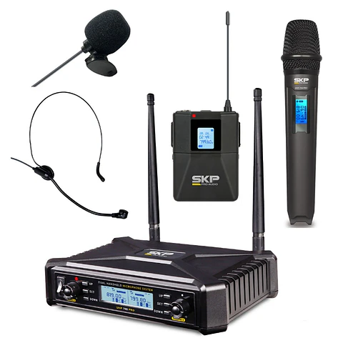 Micrófono Inalámbrico SKP UHF 700Pro