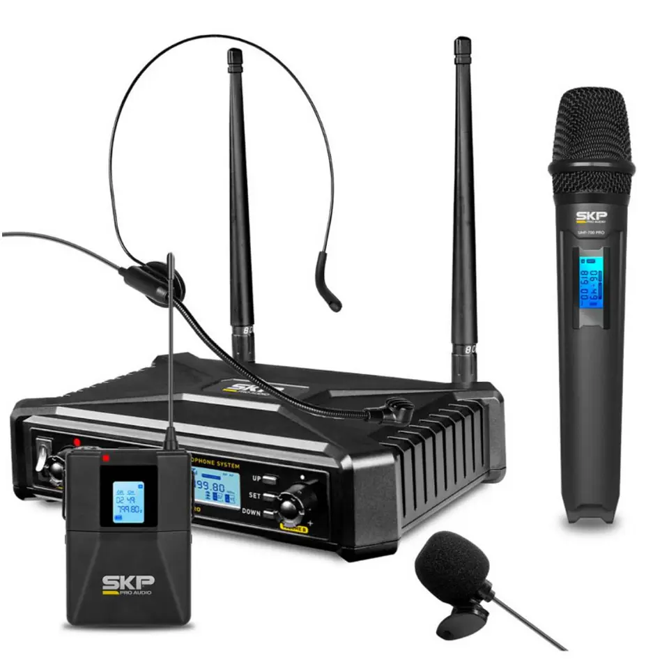 Micrófono Inalámbrico SKP UHF 700Pro 2