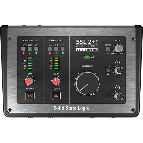 Interfaz Solid State Logic mod SSL2+ MKII