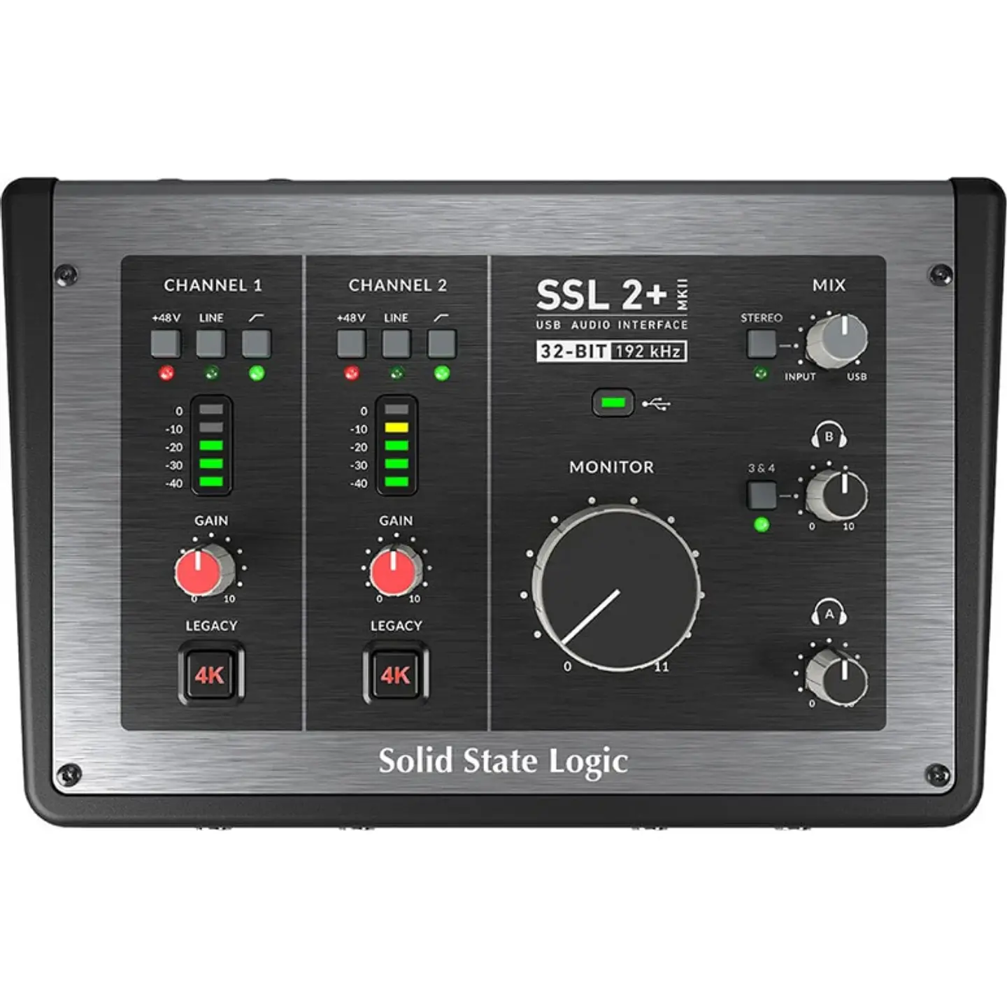 Interfaz Solid State Logic mod SSL2+ MKII 1