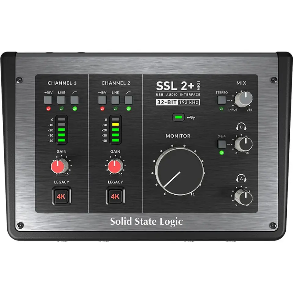 Interfaz Solid State Logic mod SSL2+ MKII 1