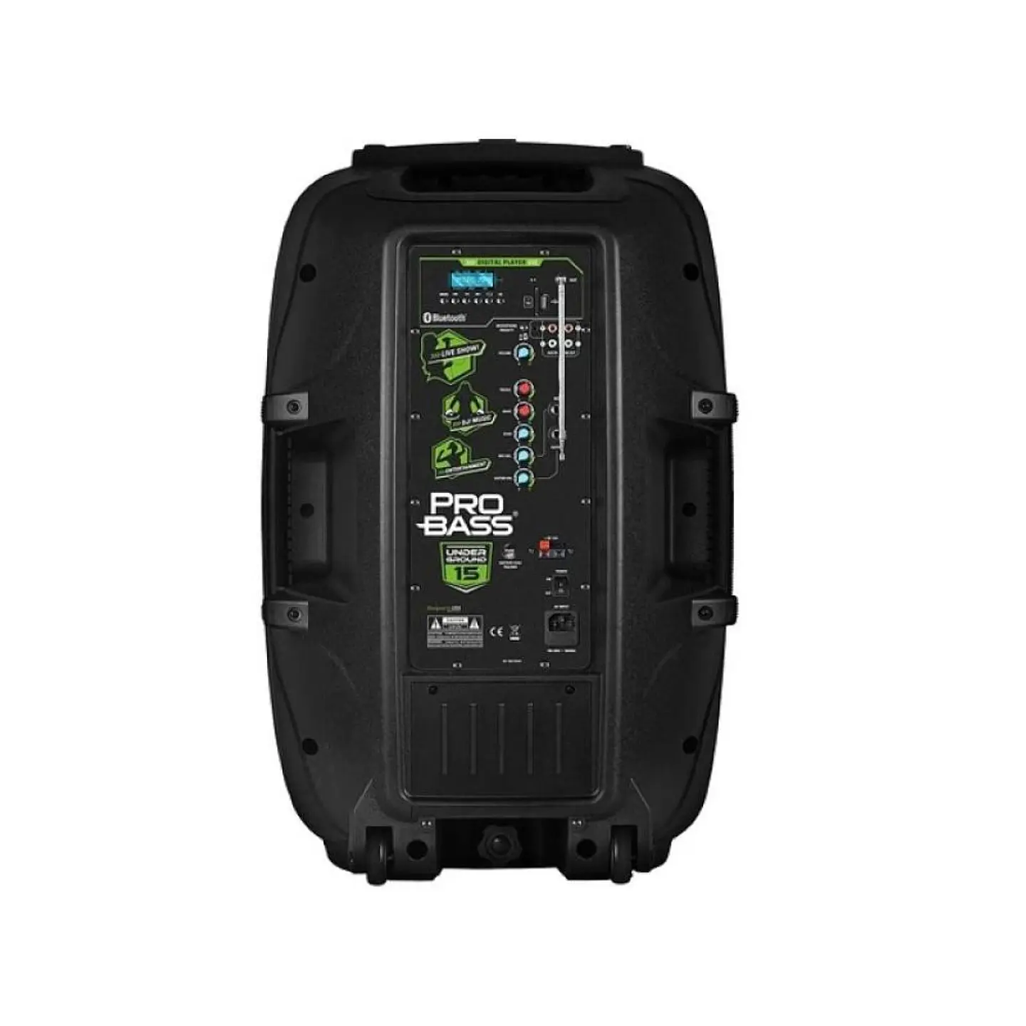 Parlante Portátil Probass Underground 15 Bluetooth 100W RMS 2