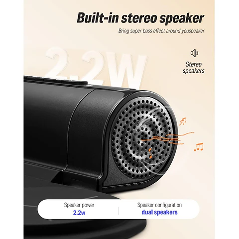 Batería Electrónica Donner DED-20 Portátil con MIDI USB y Parlantes