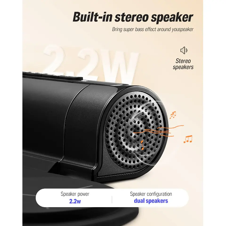Batería Electrónica Donner DED-20 Portátil con MIDI USB y Parlantes 2