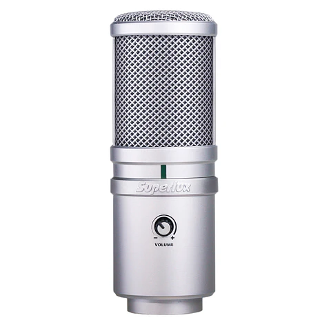 Microfono vocal de Grabacion USB E205U Superlux 