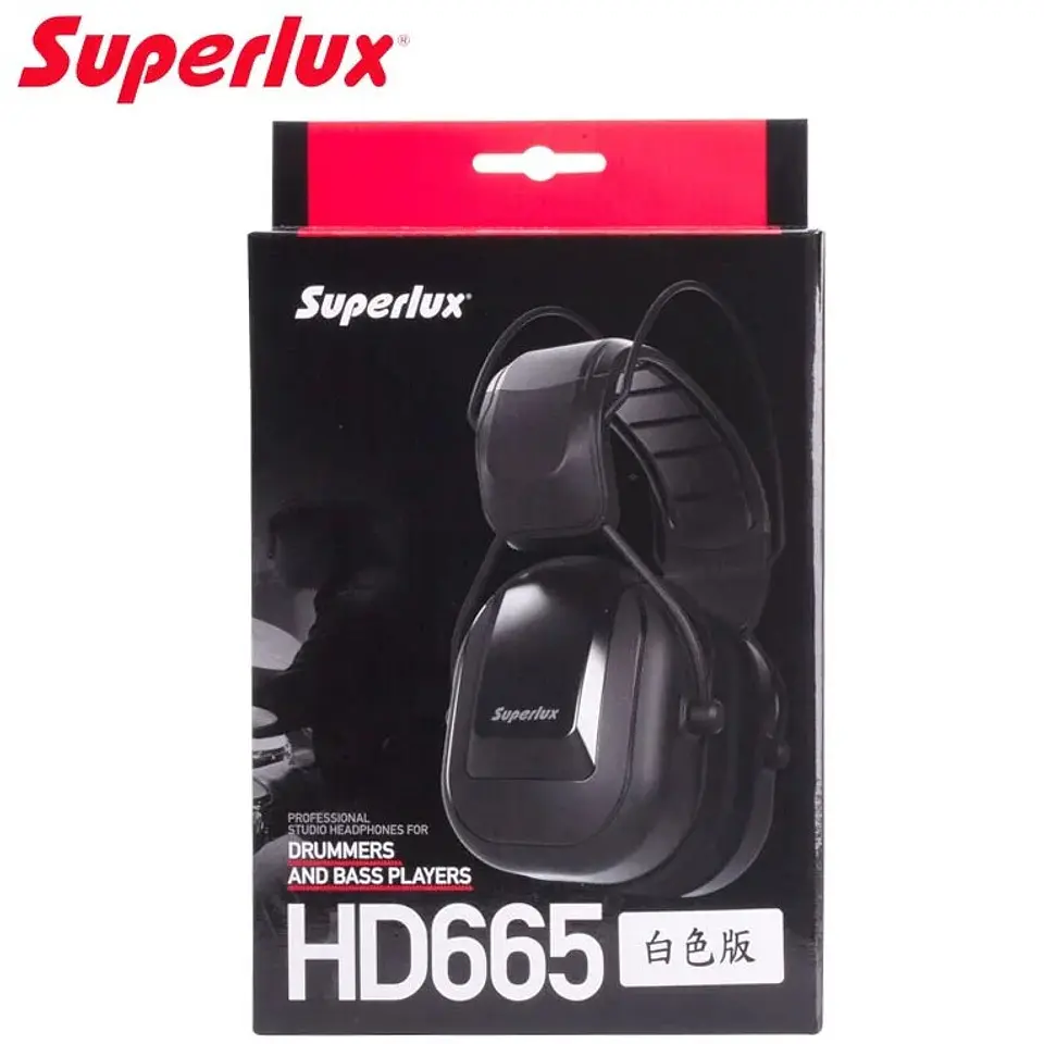 Audifonos Baterista/Bajista HD665 Superlux 3