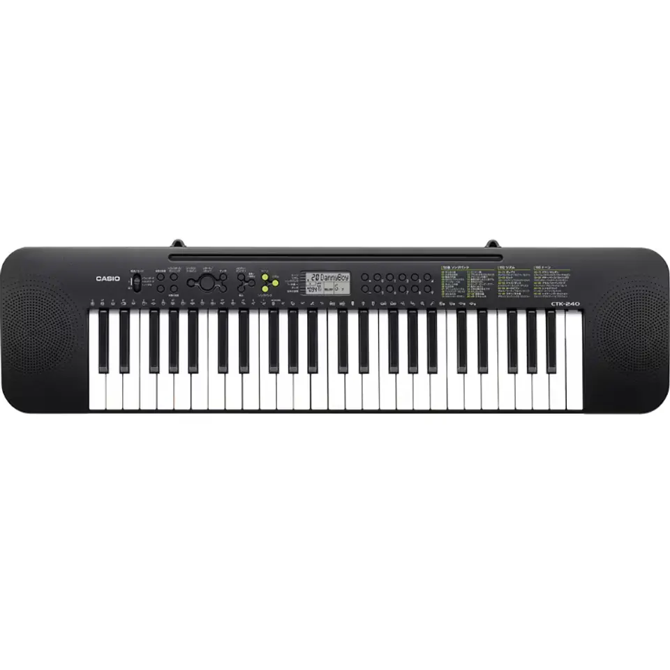 Teclado Casio CTK-240 de 49 Teclas con 100 Tonos y 100 Ritmos 1
