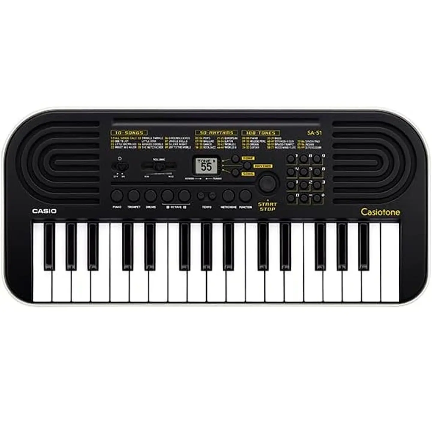 Teclado Casio SA-51 de 32 Mini Teclas con 100 Tonos y 50 Ritmos 2