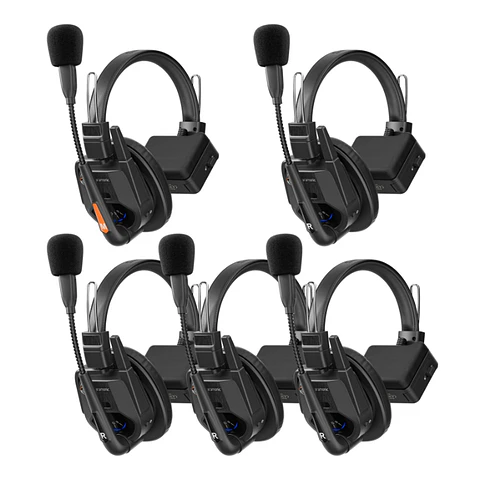 Sistema Intercomunicador Saramonic WiTalk9 SE-5S Inalámbrico Full-Dúplex para 5 Personas