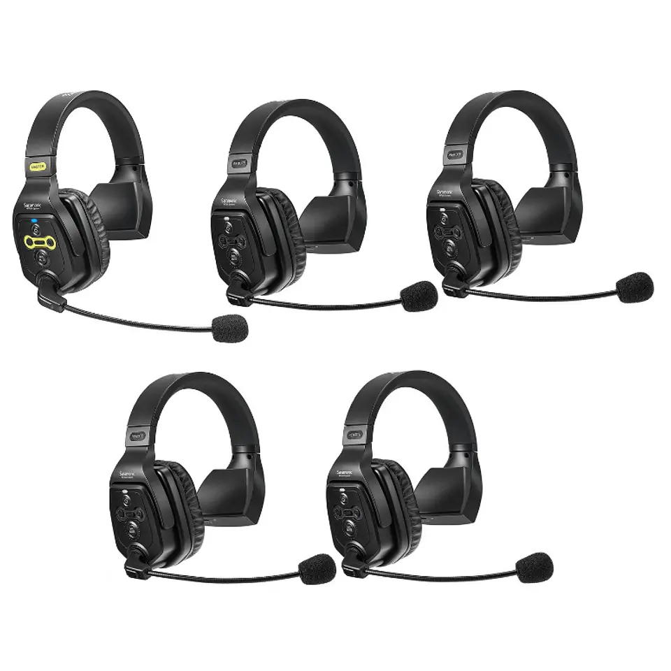 Sistema Intercomunicador Saramonic WiTalk WT5S Inalámbrico Full-Dúplex para 5 Personas 1