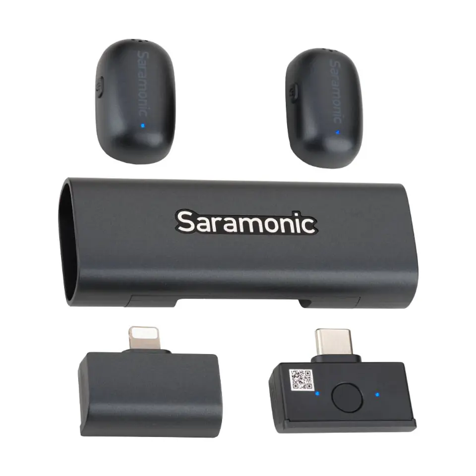 Saramonic Air SE-02 Micrófono Inalámbrico Dual USB-C y Lightning con IA 2
