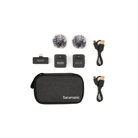 Saramonic Blink 100 B6 Micrófono Inalámbrico Dual USB-C 2.4 GHz