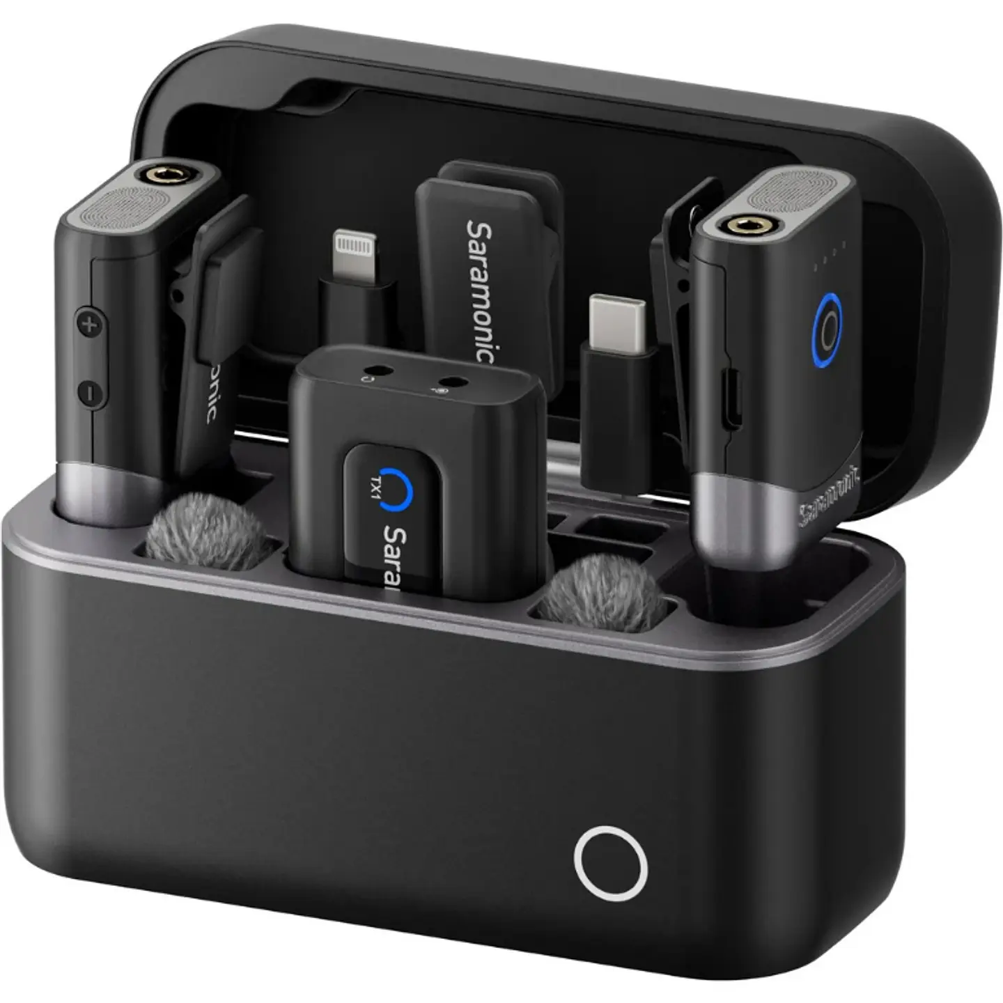 Saramonic Mix Micrófono Inalámbrico Dual 2.4 GHz para Cámara, Celular y Streaming 1
