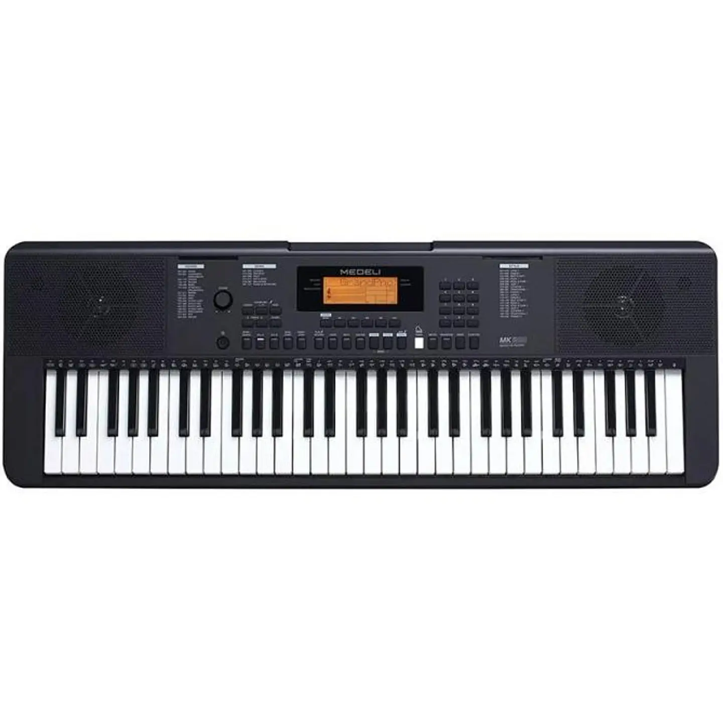 Medeli MK200 Teclado Musical de 61 Teclas Sensibles con USB-MIDI 3