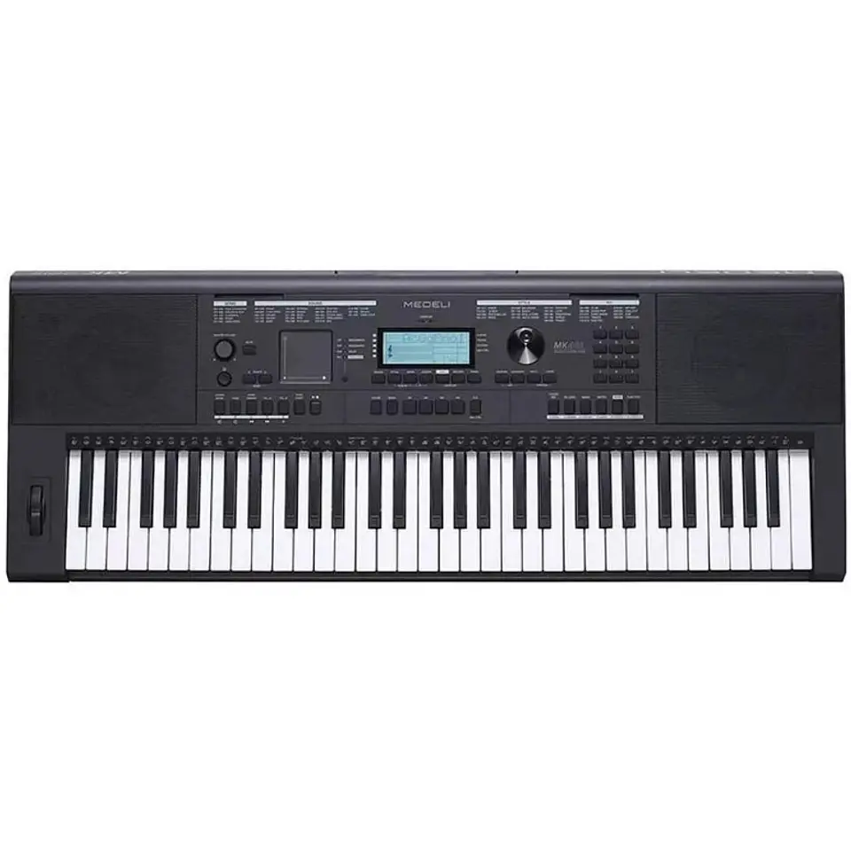 Medeli MK401 Teclado Musical de 61 Teclas Sensibles con XY-Pad y Sampler 1