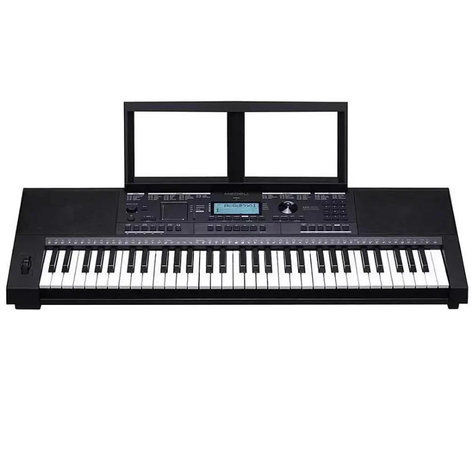 Medeli MK401 Teclado Musical de 61 Teclas Sensibles con XY-Pad y Sampler 3