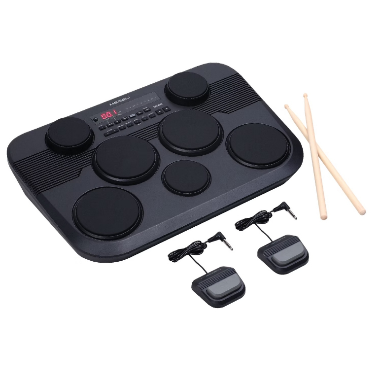 Medeli DD221 Batería Electrónica de Mesa de 7 Pads