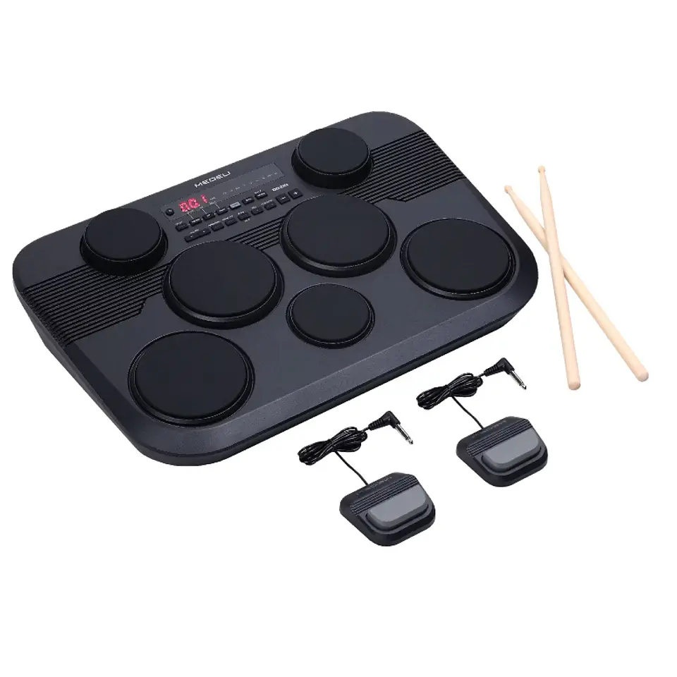 Medeli DD221 Batería Electrónica de Mesa de 7 Pads 1
