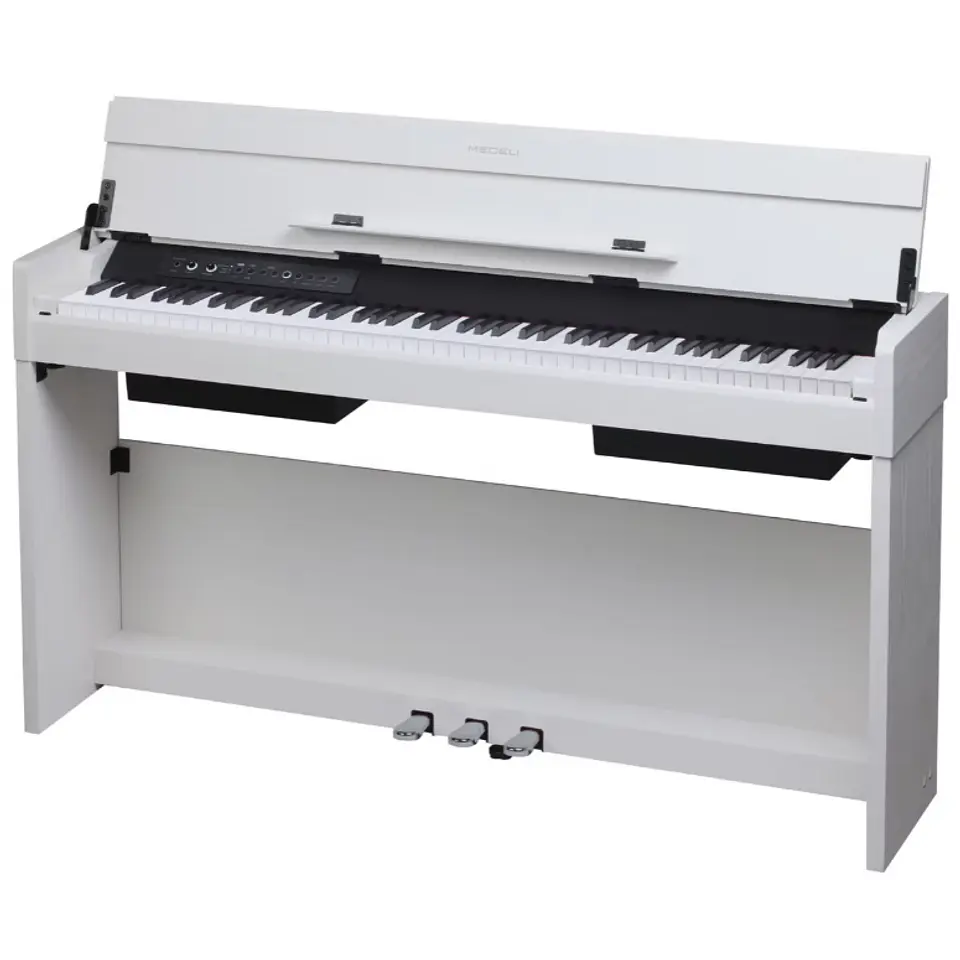 Medeli CP-203WH Piano Digital Blanco 88 Teclas con Acción de Martillo GAC 1