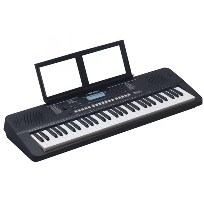Medeli MK110 Teclado Musical de 61 Teclas Sensibles al Tacto con USB MIDI