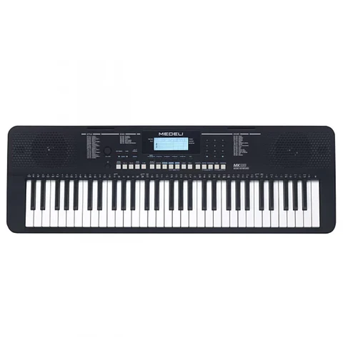 Medeli MK110 Teclado Musical de 61 Teclas Sensibles al Tacto con USB MIDI