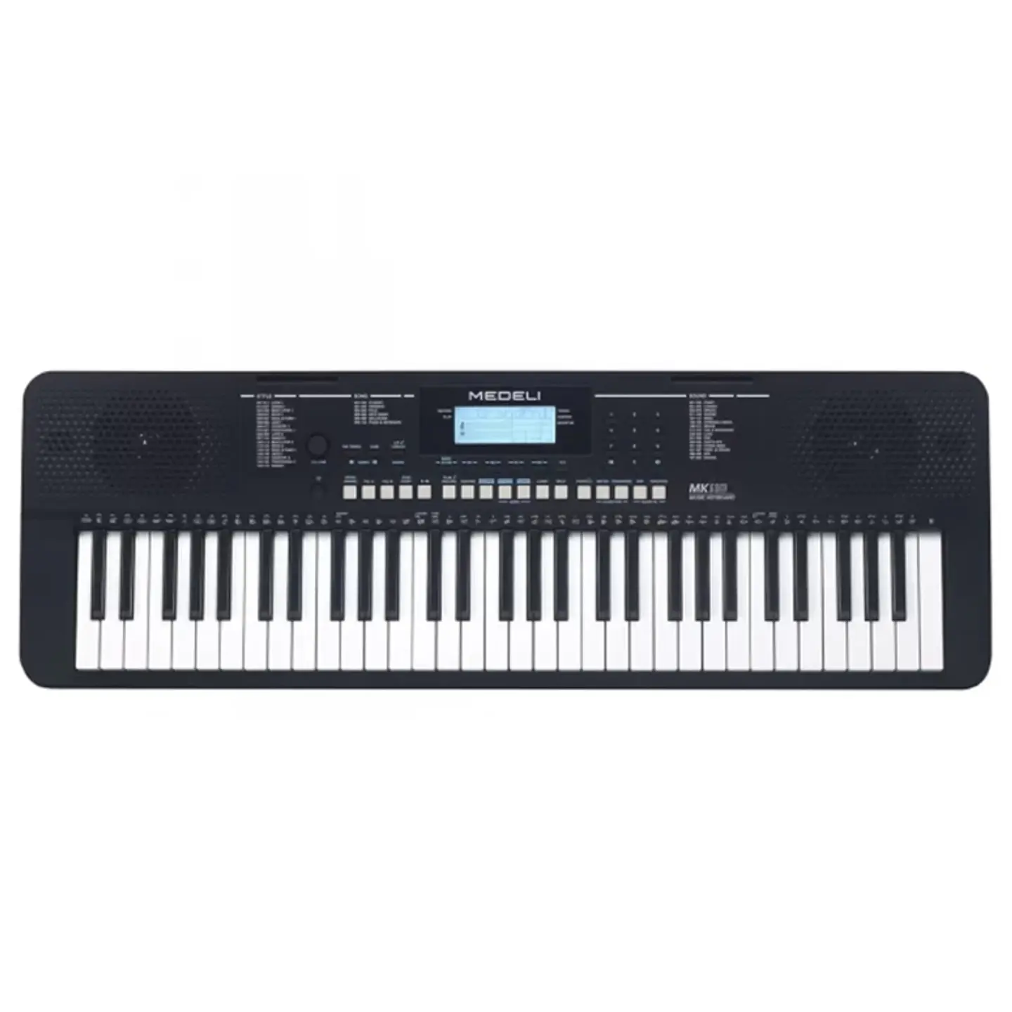 Medeli MK110 Teclado Musical de 61 Teclas Sensibles al Tacto con USB MIDI 2