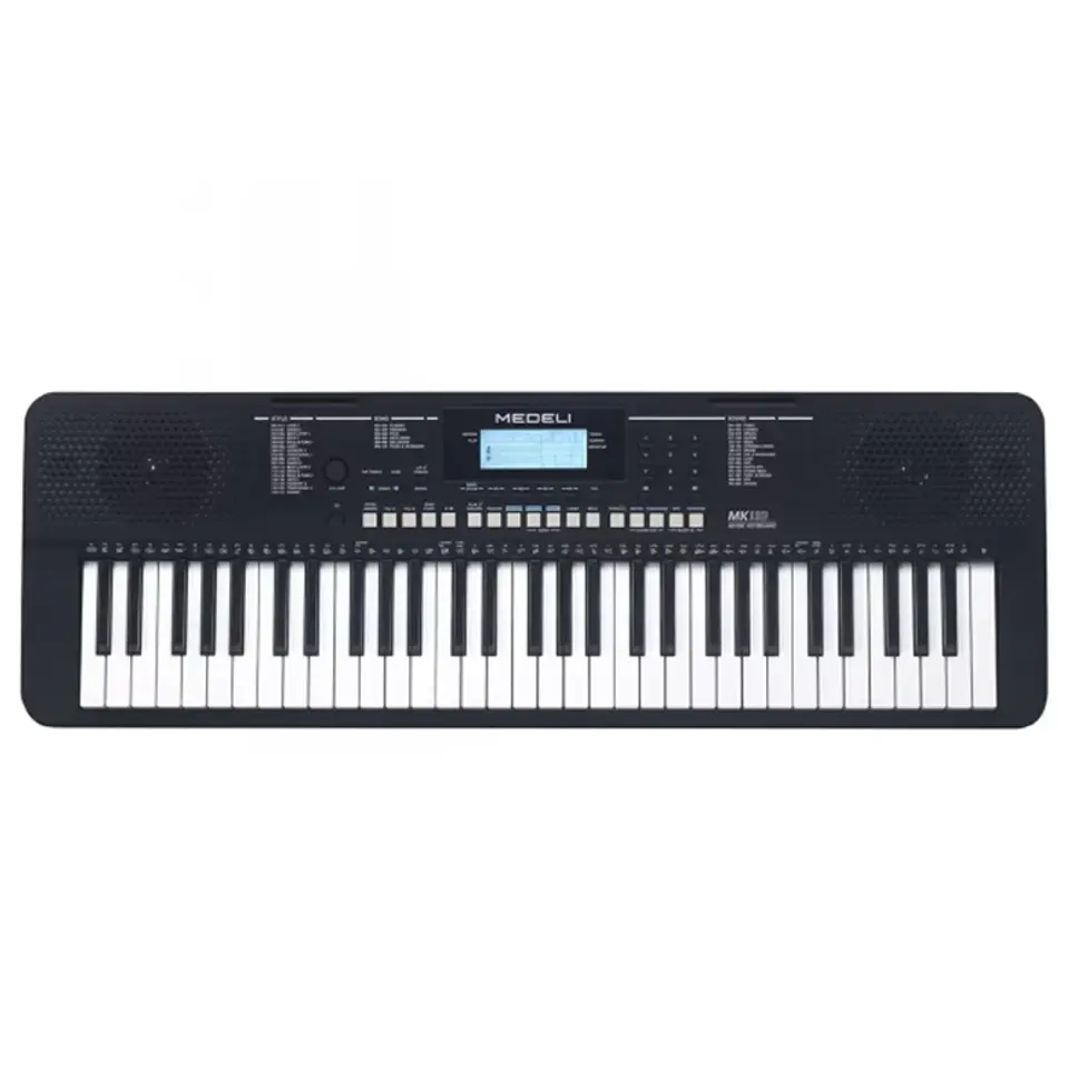Medeli MK110 Teclado Musical de 61 Teclas Sensibles al Tacto con USB MIDI 2
