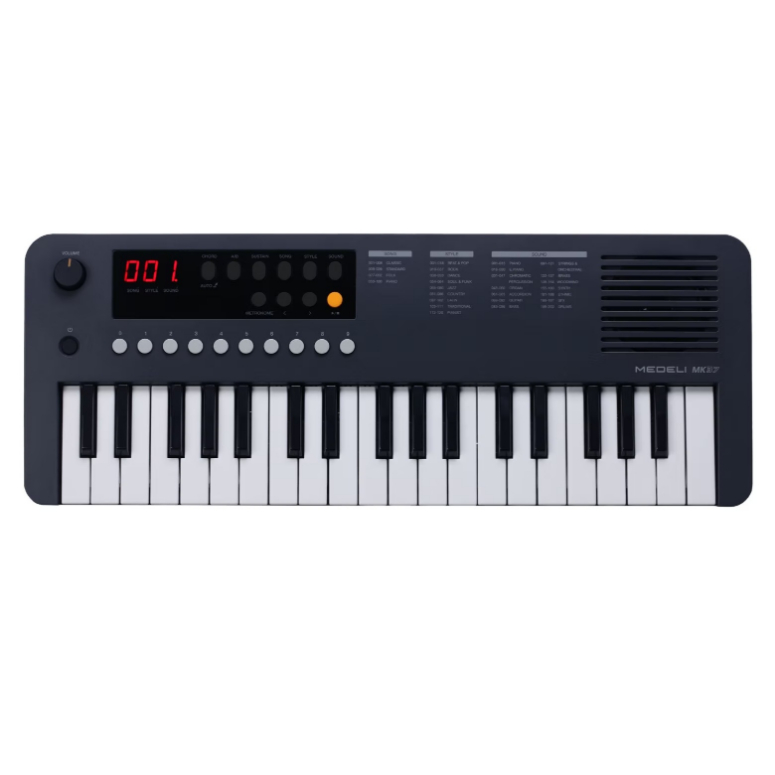 Medeli MK37 Teclado MIDI de 37 Mini Teclas USB-C con Audio y AutoChord