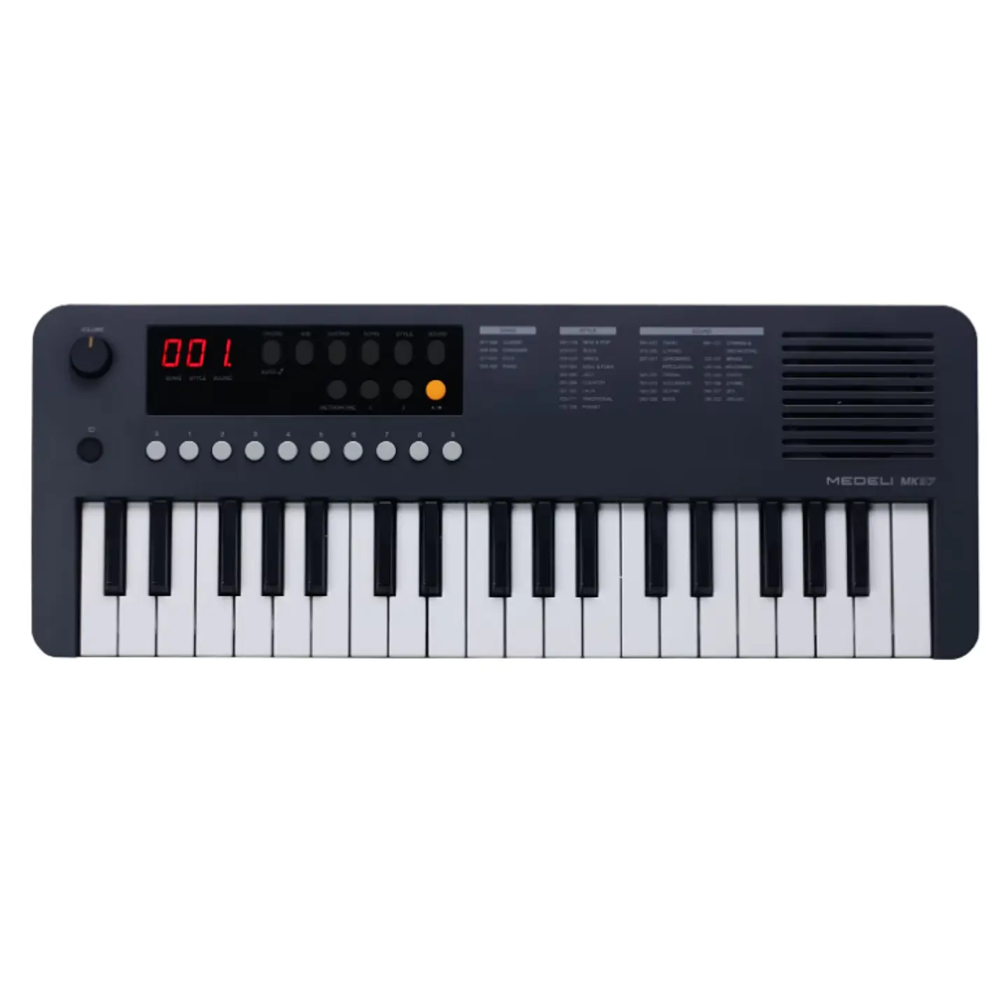 Medeli MK37 Teclado MIDI de 37 Mini Teclas USB-C con Audio y AutoChord 1