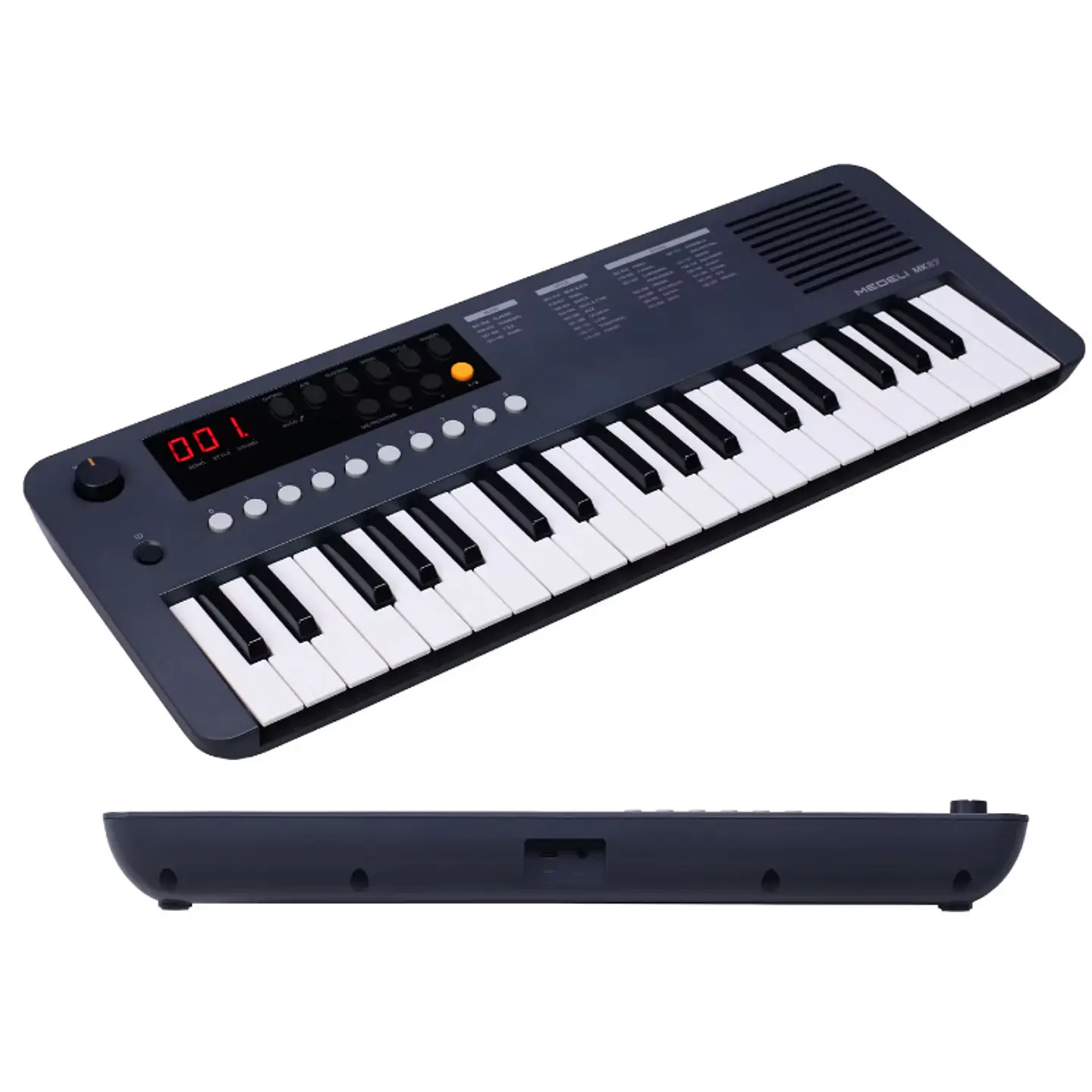 Medeli MK37 Teclado MIDI de 37 Mini Teclas USB-C con Audio y AutoChord 3