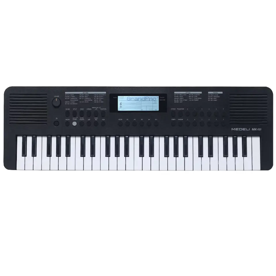 Medeli MK49 Teclado Musical de 49 Mini Teclas Sensibles con USB-C MIDI y Audio 1