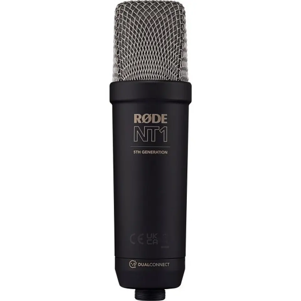 RODE NT1 5ª Generación Micrófono Condensador de Estudio XLR USB 32-Bit 2