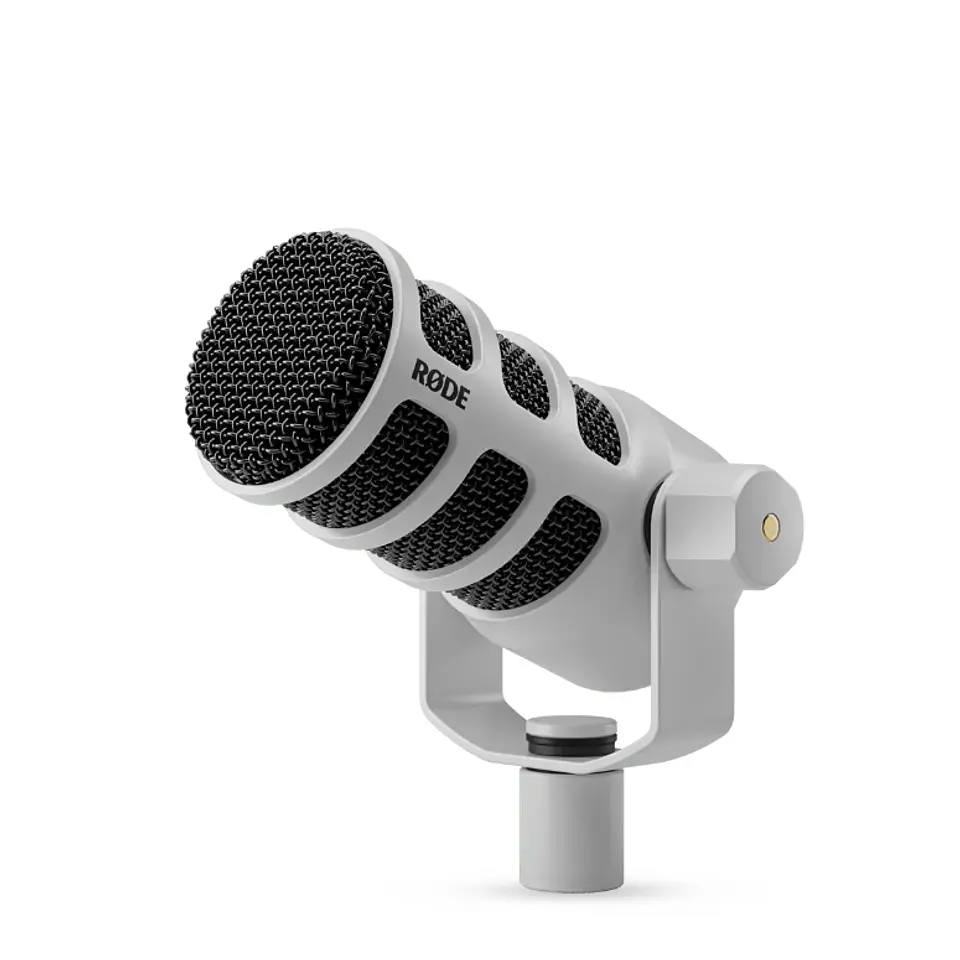 RODE PodMic White Micrófono Dinámico Cardioide XLR para Podcast 1