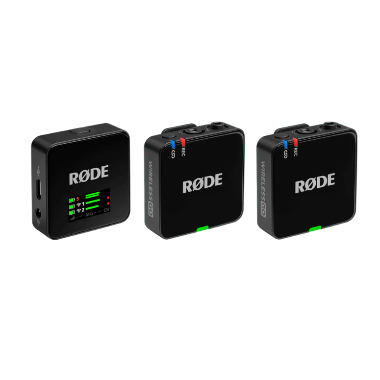RODE Wireless GO (Gen 3) Micrófono Inalámbrico Doble 32-bit Float