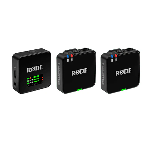 RODE Wireless GO (Gen 3) Micrófono Inalámbrico Doble 32-bit Float