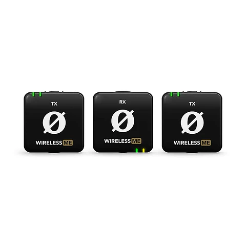 RODE Wireless ME Dual Micrófono Inalámbrico Doble para Cámara y Smartphone