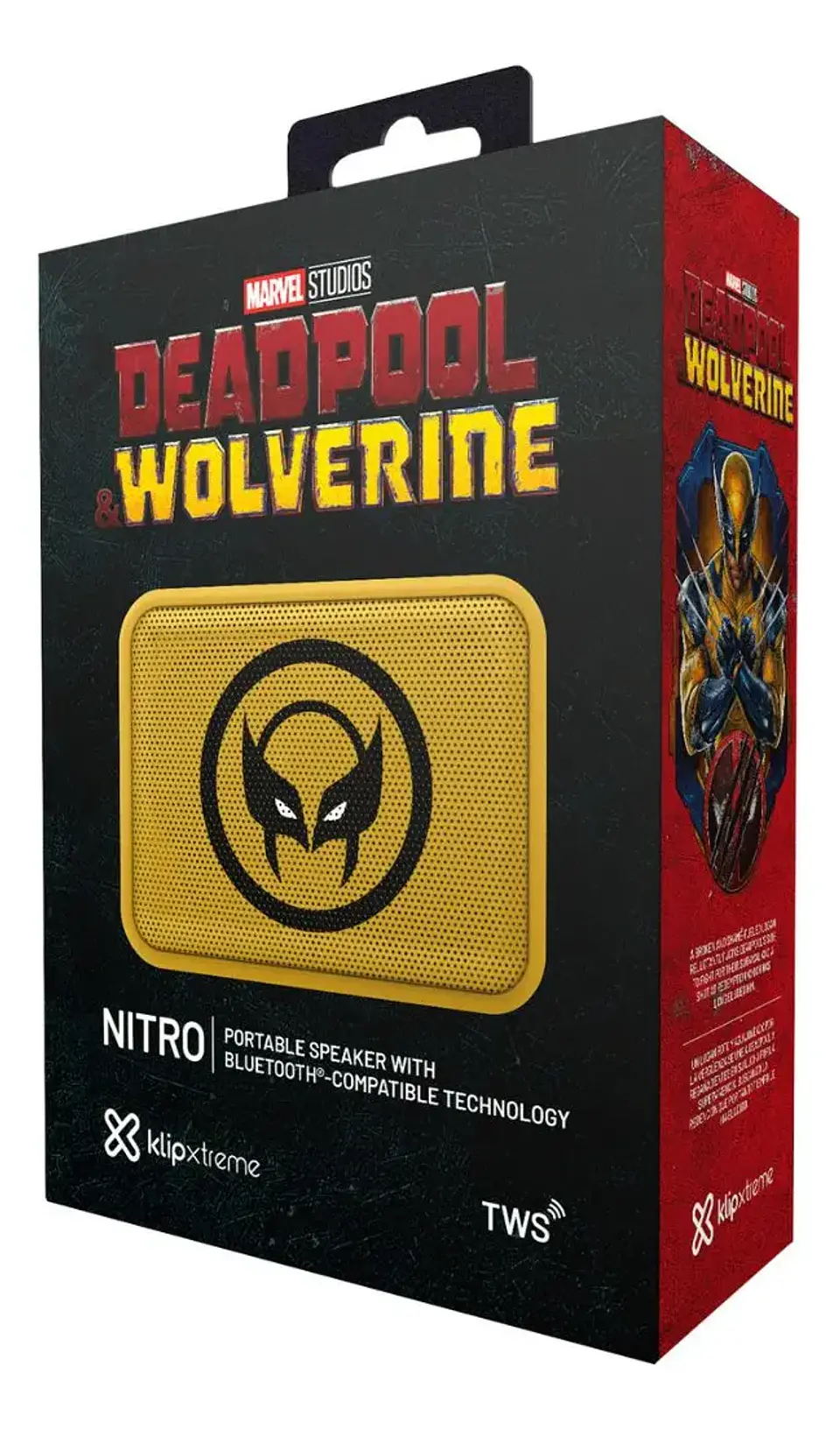 Parlante Bluetooth Portátil Klip Xtreme Nitro Wolverine Kbs 3