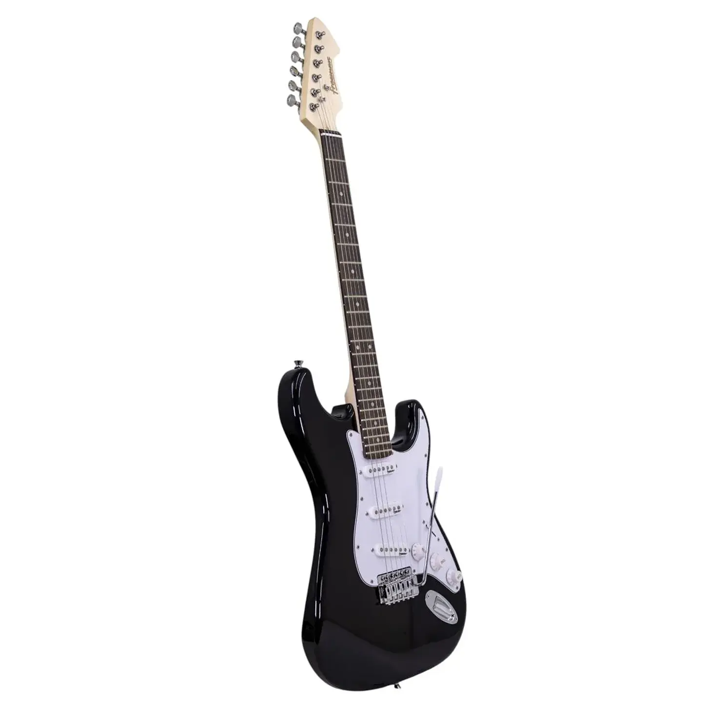 Pack Guitarra Eléctrica Freeman Rockstarter Black + Amplificador 4