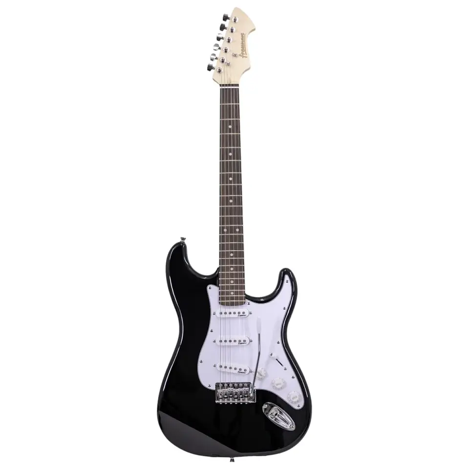 Pack Guitarra Eléctrica Freeman Rockstarter Black + Amplificador 5