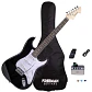 Pack Guitarra Eléctrica Freeman Rockstarter Black + Amplificador - Miniatura 1