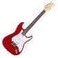 Pack Guitarra Eléctrica Freeman Rockstarter Red + Amplificador - Miniatura 3