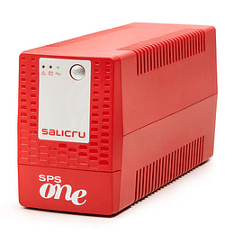 Salicru SPS 700 ONE IEC Sistema de Alimentacion Ininterrumpida - SAI/UPS - 700 VA - Line-interactive - Tipo de Tomas IEC - Color Rojo