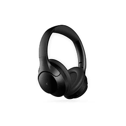Ksix Odissey Auriculares Inalambricos - ANC + ENC - Micrófono - Autonomía 30h - Llamadas - Cable Jack 3,5 mm - Estuche - Color Negro