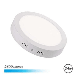 Elbat Downlight de Pared LED 24W 2600lm - Forma Circular 305mm - 6500K Luz Fria