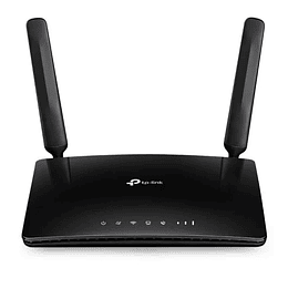 Tp-Link Router WiFi Movil 4G LTE - 2 Antenas Externas - 2x WAN, 1x WAN/LAN - Color Negro